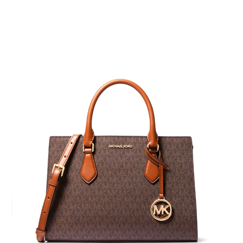 Michael Kors Sheila Medium Logo Satchel